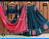 VC 108 Muslin Printed With Real Mirror Work Lehenga With Blouse Duppatta Collection Wholesale In India